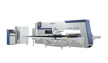 Punzonadora de torreta CNC con servoaccionamiento de la serie SF de STON